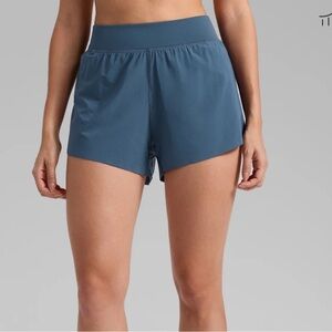 CRZ YOGA Women's Teal Athletic Shorts